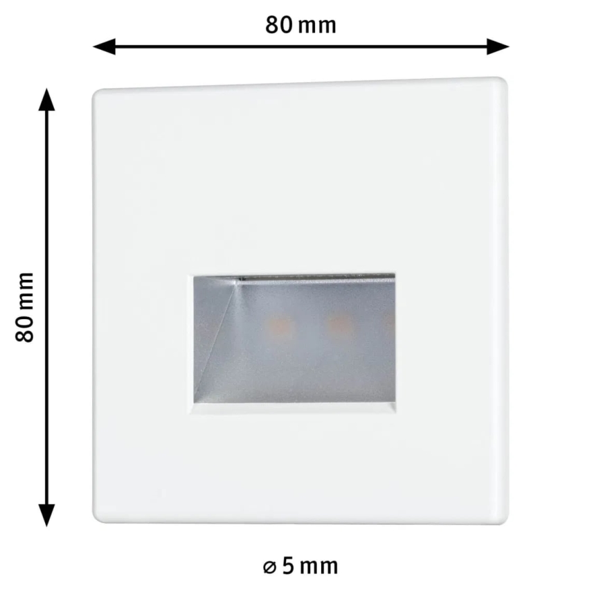 Paulmann 93093 - LED/1,2W Illuminazione scale EDGE 230V