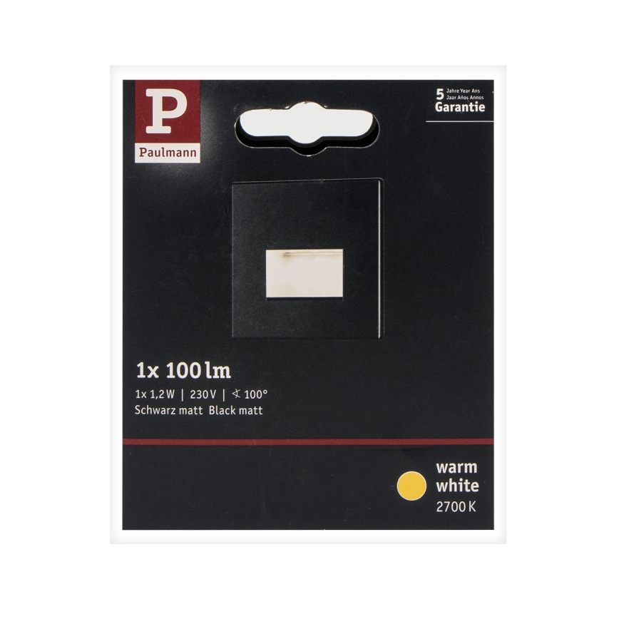 Paulmann 93094 - LED/1,2W Illuminazione scale EDGE 230V