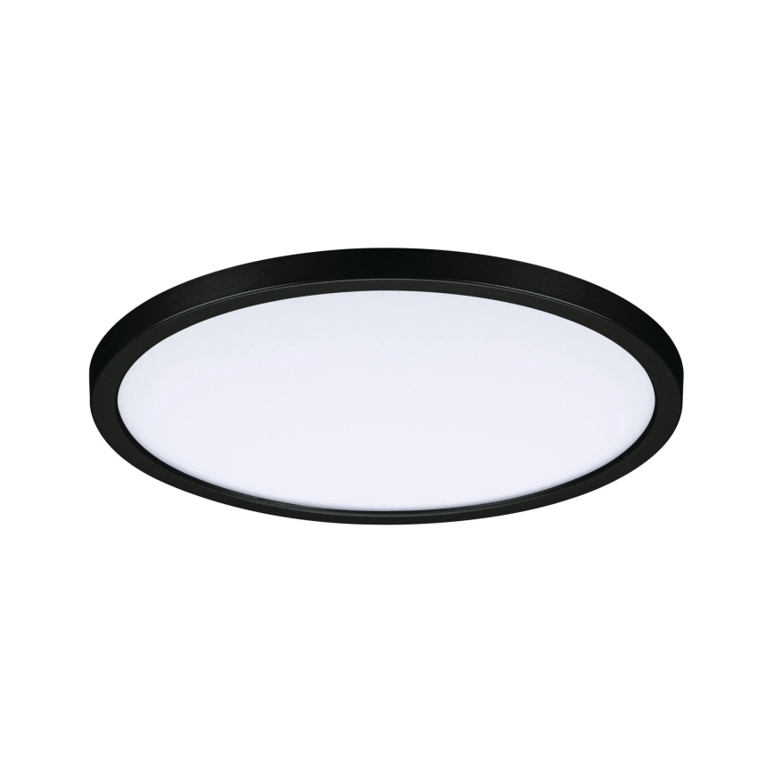Paulmann 93102 - LED/16W IP44 Badezimmer-Einbauleuchte AREO 230V 2000/3000/4000K Ø 23 cm schwarz