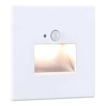 Paulmann 93133 - LED/1,2W Illuminazione scale con sensore EDGE 230V bianco
