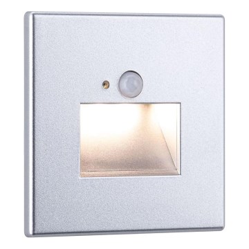 Paulmann 93134 - Spot d'escalier avec détecteur EDGE LED/1,2W 230V chrome mat