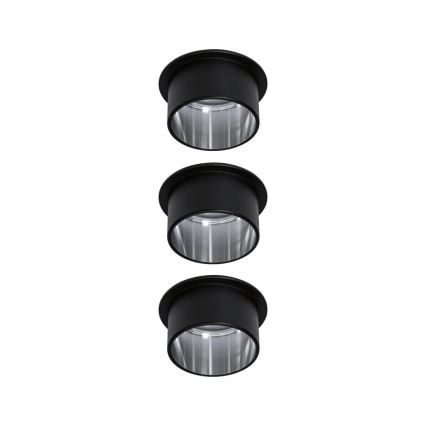 Paulmann 93383 - LOT 3xLED/6W IP44 Spot encastrable salle de bain à intensité variable GIL 230V