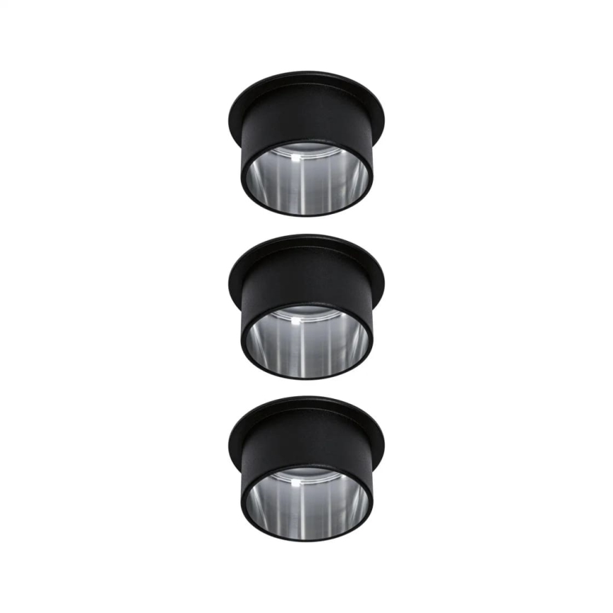 Paulmann 93383 - SET 3xLED/6W IP44 Lampada da incasso dimmerabile per bagni GIL 230V
