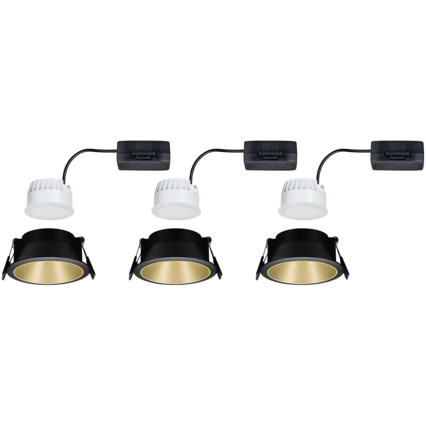 Paulmann 93404 - SADA 3xLED/6,5W IP44 Lampada da incasso bagno dimmerabile COLE 230V
