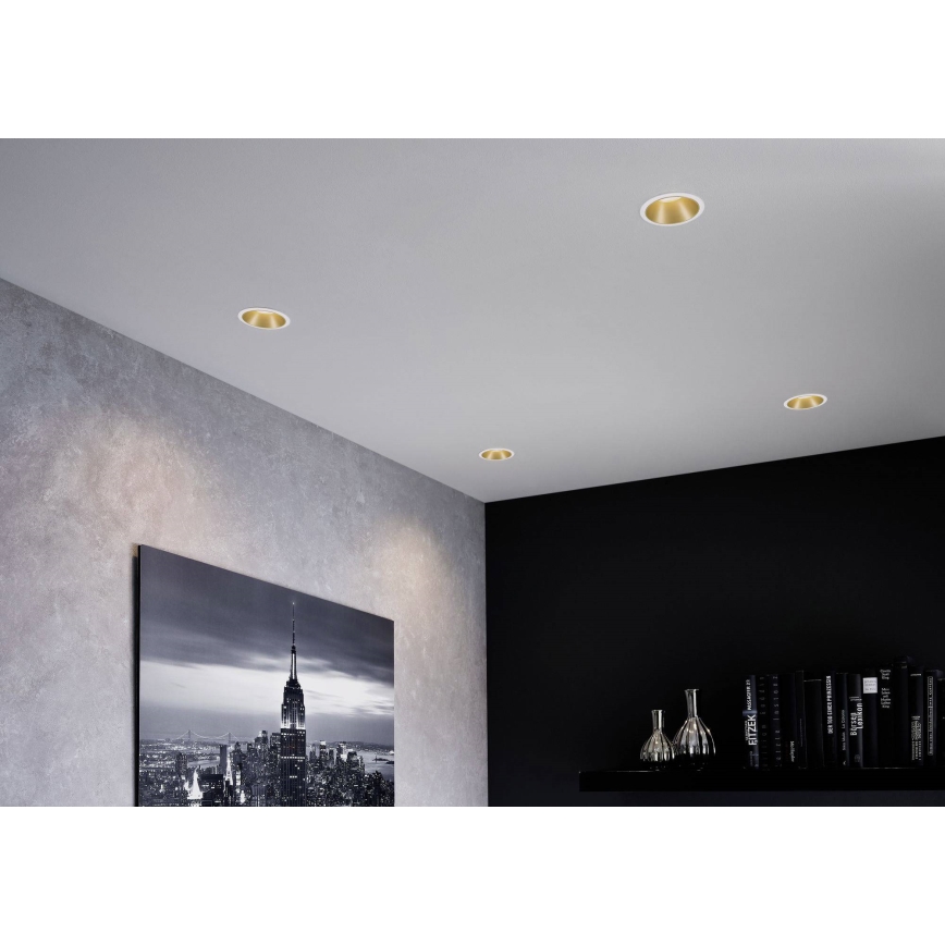 Paulmann 93406 - SET 3xLED/6,5W IP44 Lampada incasso bagno dimmerabile COLE 230V