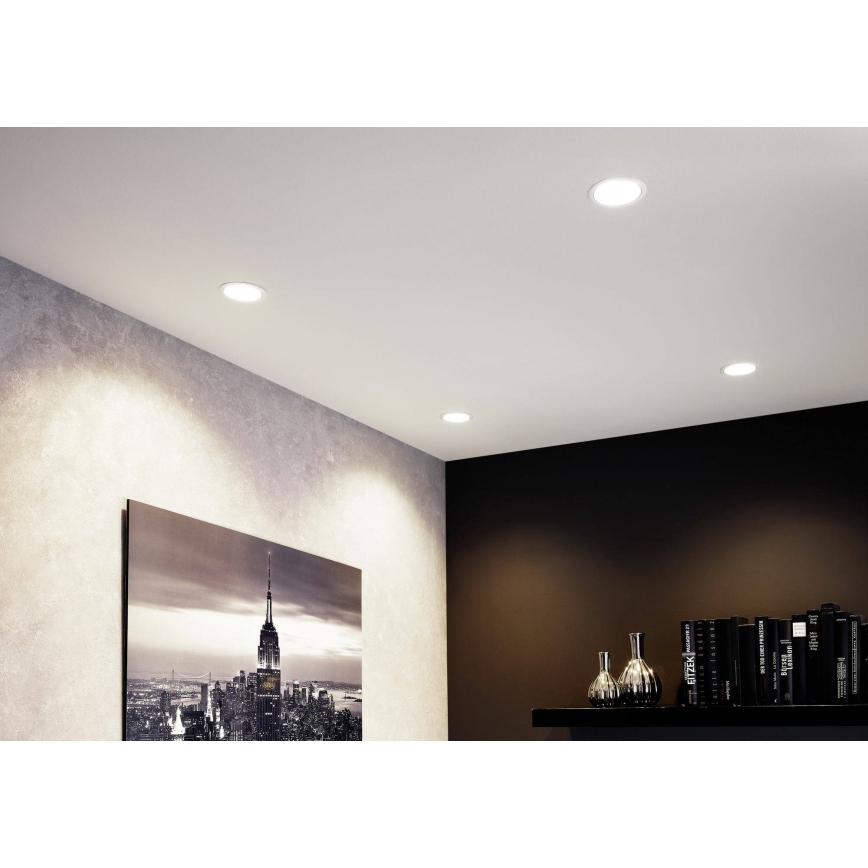 Paulmann 93410 - SET 3xLED/6,5W IP44 Luminaire de salle de bain encastrable à intensité variable COLE 230V