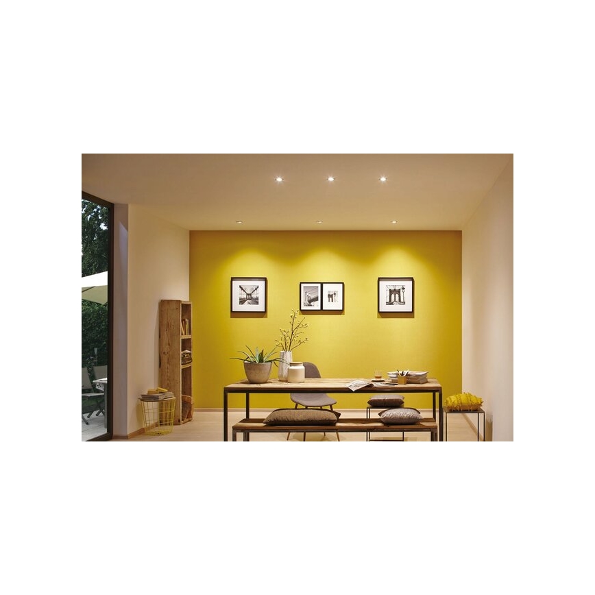 Paulmann 93449 - SET 3xLED/6,5W IP23 Lampada da incasso per bagno NOVA 230V