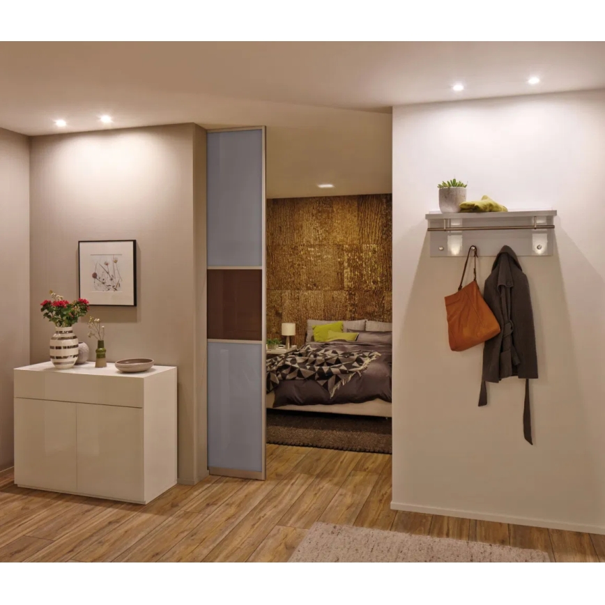 Paulmann 93485 - SET 3xLED/6W IP23 Dimmbares Badezimmer-Einbauleuchte NOVA 230V