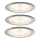 Paulmann 93559 - LOT 3xLED/2,8W Spot encastrable avec détecteur MICRO LINE 230V 2700K