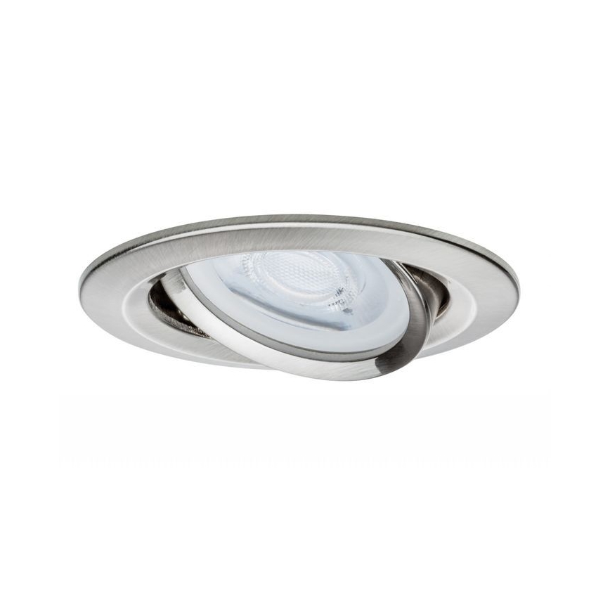 Paulmann 93603 - LED-GU10/7W IP23 Luminaire encastré de salle de bain à intensité variable NOVA 230V