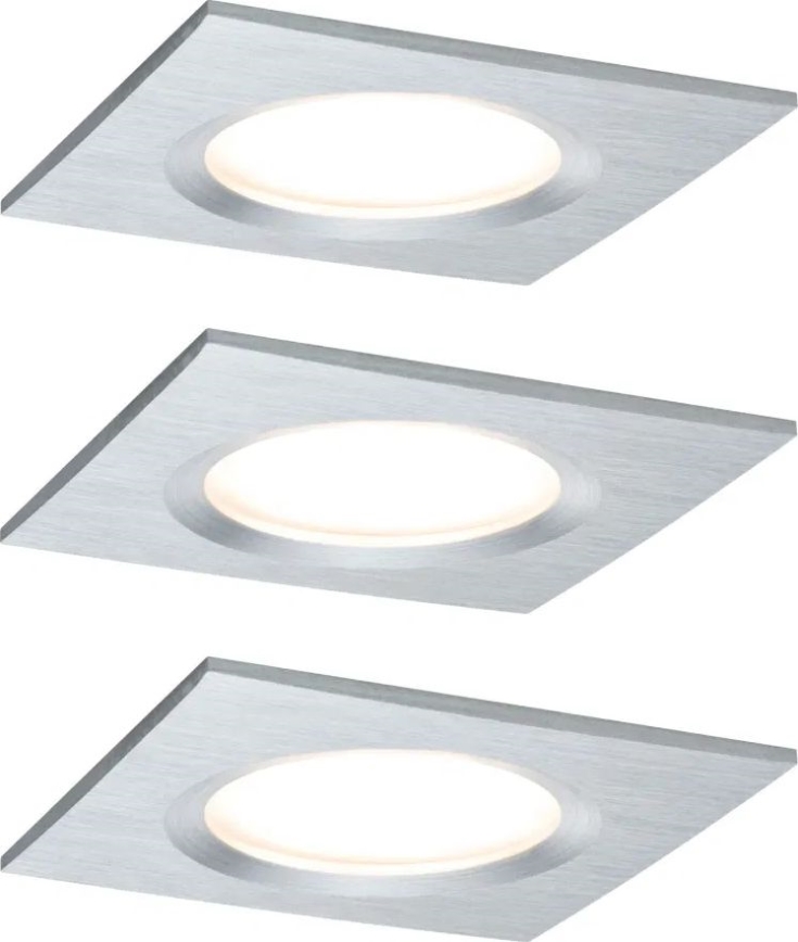 Paulmann 93895 - LOT 3xLED/6W IP44 Spot encastrable salle de bain à intensité variable NOVA 230V
