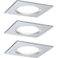 Paulmann 93895 - SET 3xLED/6W IP44 Lampada da incasso dimmerabile per bagni NOVA 230V