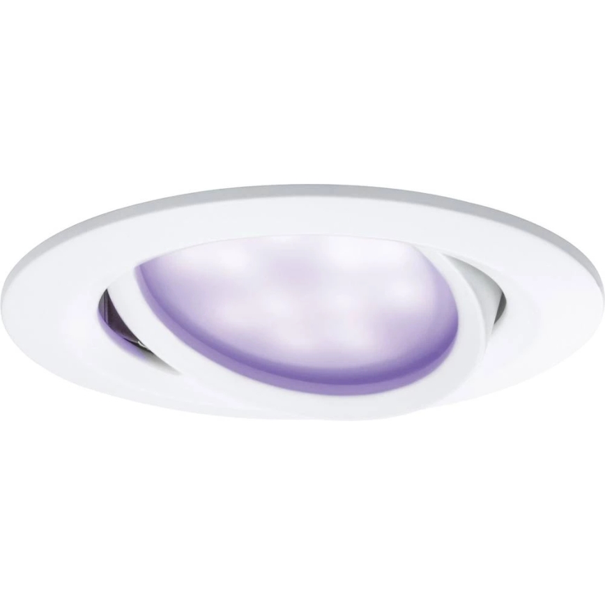Paulmann 93940 - LOT 3x LED RGBW/2W IP23 Spot encastrable salle de bain à intensité variable 230V