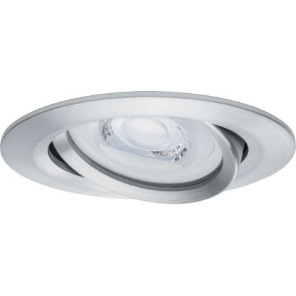 Paulmann 93943 - Lot de 3 spots encastrables LED 6,8 W IP23 dimmables pour salle de bains COIN 230 V