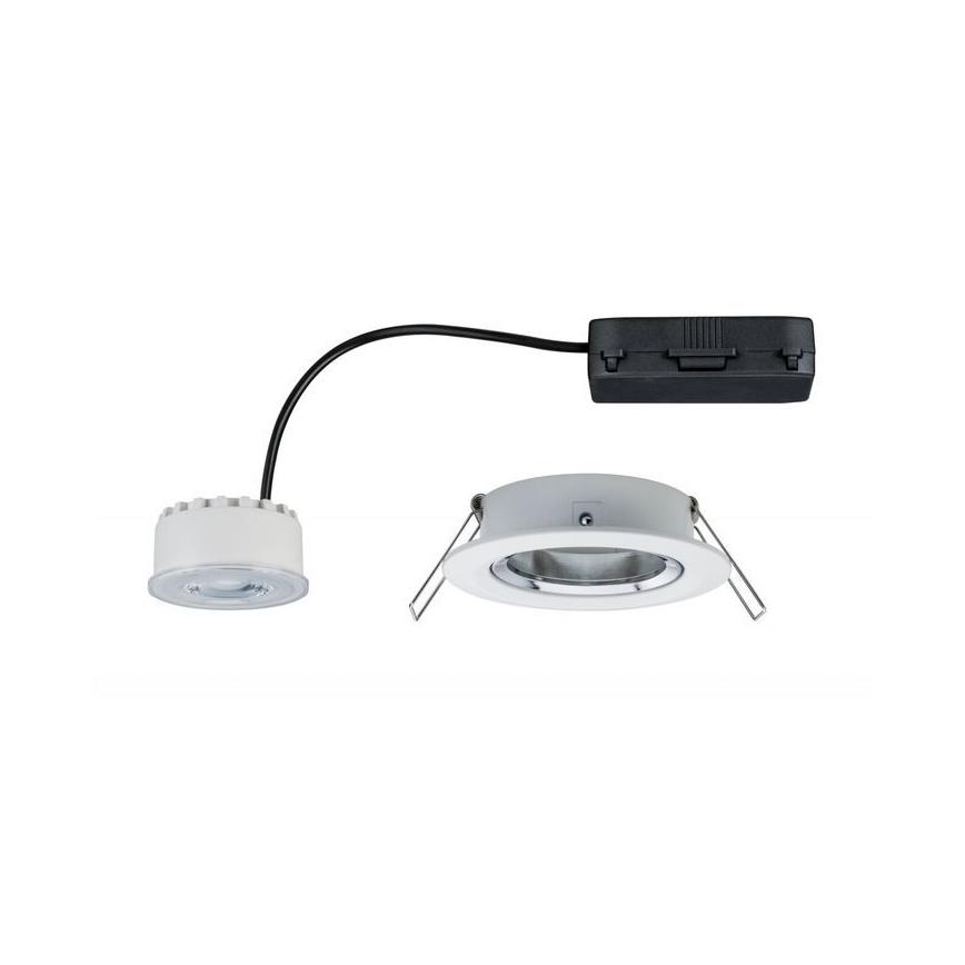Paulmann 93945 - LED/6,8W IP23 Dimmbare Badezimmer-Einbauleuchte COIN 230V