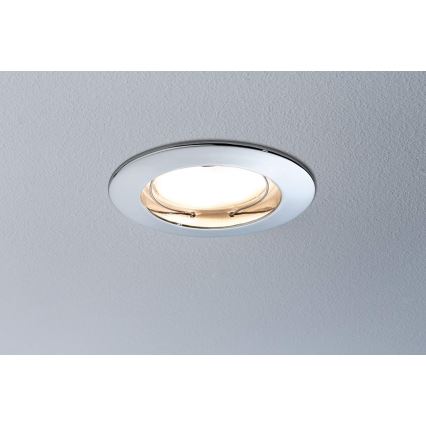 Paulmann 93959 - LED/7W IP44 Dimmbare Badezimmerleuchte COIN 230V