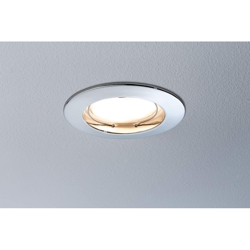 Paulmann 93959 - LED/7W IP44 Dimmbare Badezimmerleuchte COIN 230V