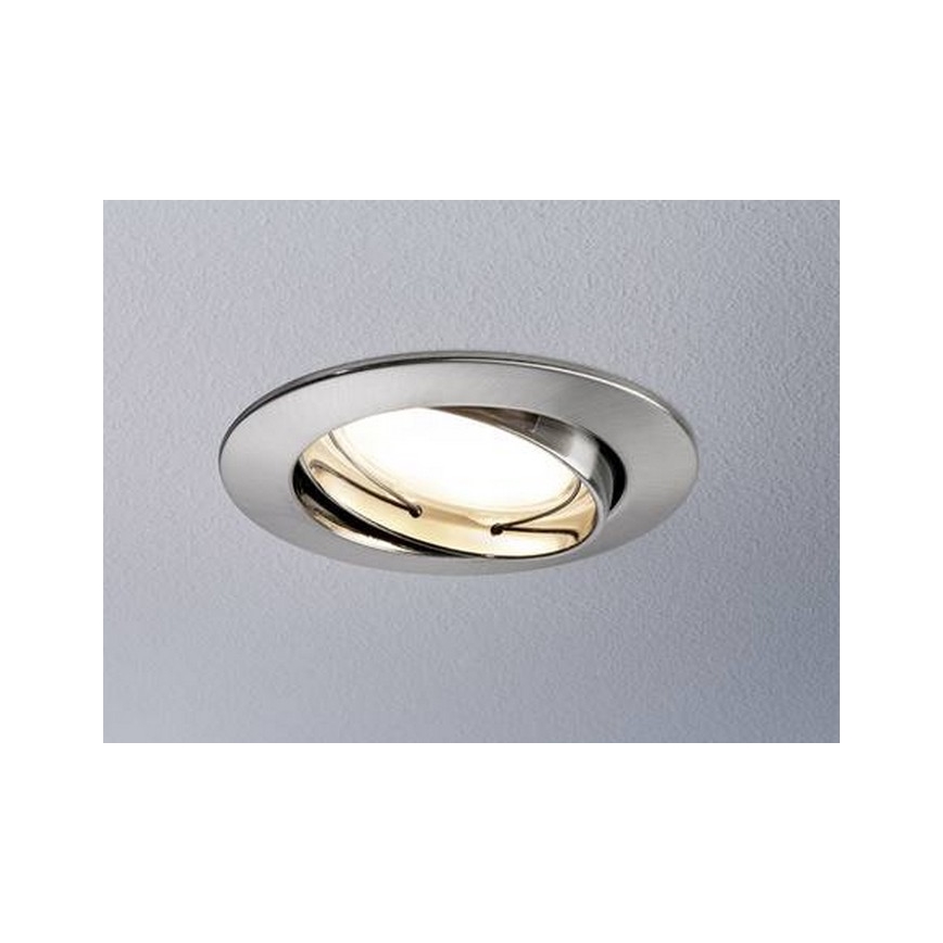 Paulmann 93963 - LED/7W IP23 Plafonnier de salle de bain à intensité variable COIN 230V
