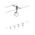 Paulmann 94080 - Set 4x LED/4,8 W Sistema a cavo completo STAGE 230 V cromo lucido