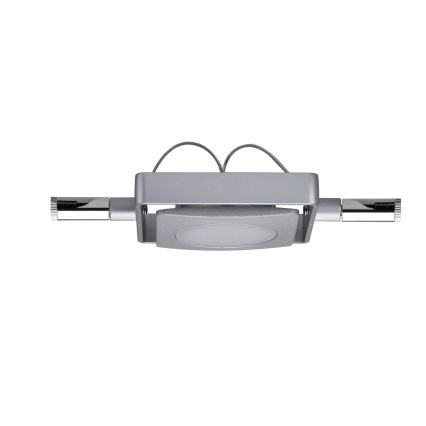 Paulmann 94107 - Set 4 faretti LED da 4,3 W per sistema a cavo MAC 230 V, finitura cromo satinato