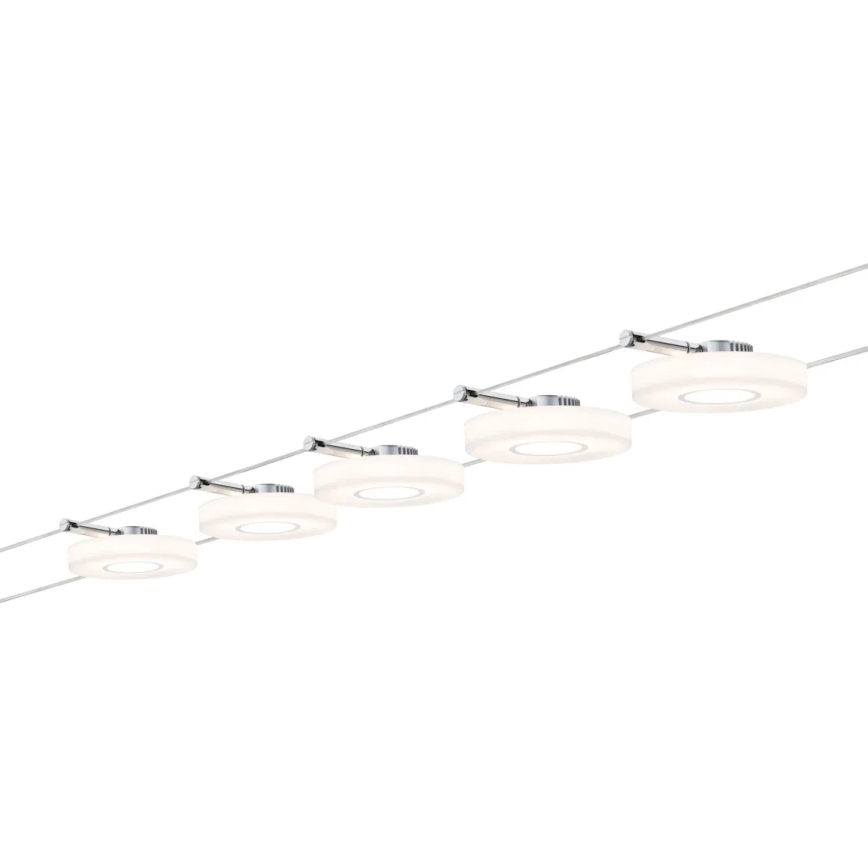 Paulmann 94109 - SET 5xLED/4,3W Faretto per sistema di corde MAC 230V