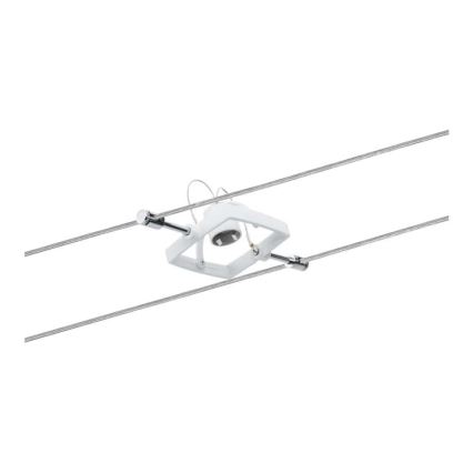Paulmann 94149 - SET 5xGU5,3/10W Faretto per sistema di corde TECH 230V bianco