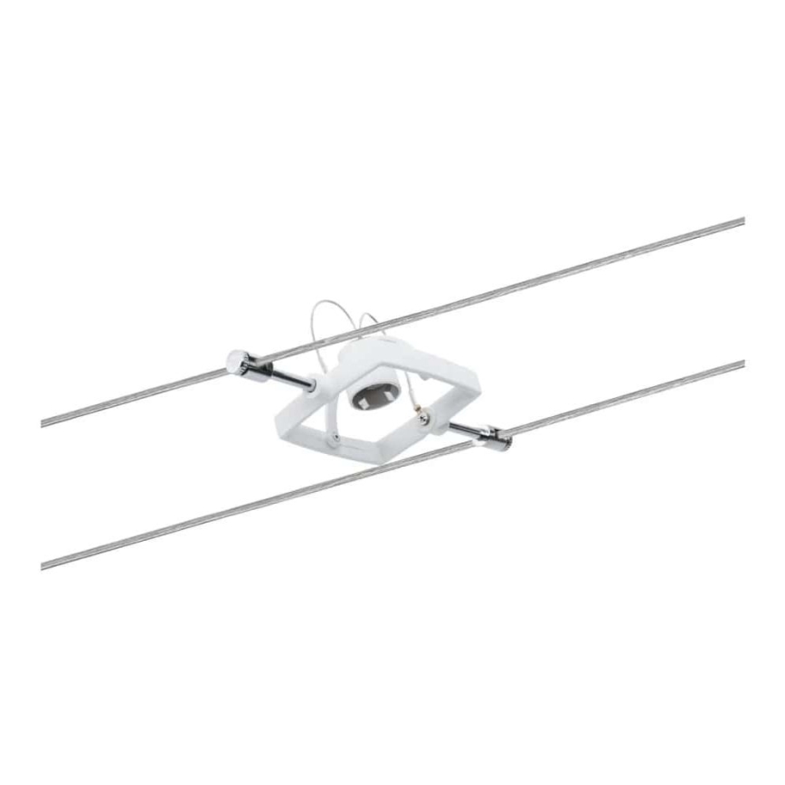 Paulmann 94149 - SET 5xGU5,3/10W Faretto per sistema di corde TECH 230V bianco