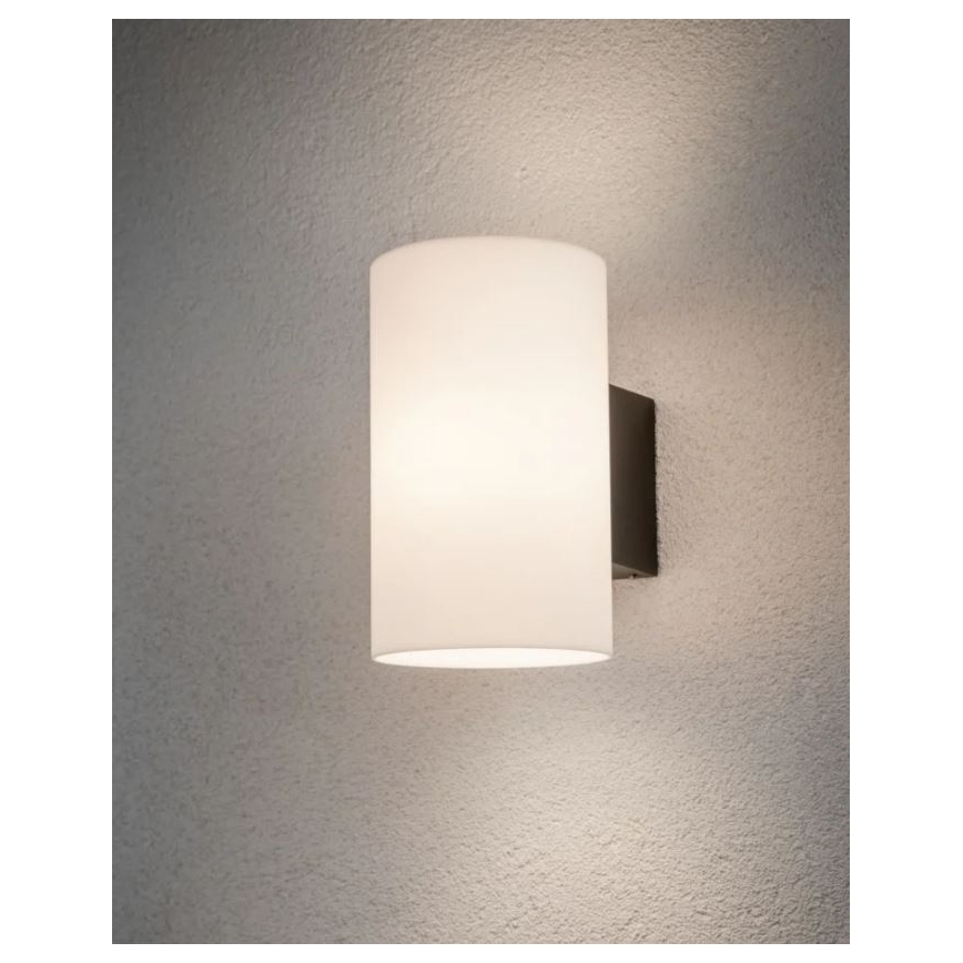 Paulmann 94186 - 1xE27/15W IP54 Outdoor-Wandleuchte TUBE 230V