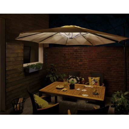 Paulmann 94208 - LED/1,8W Illuminazione a parasole PARASOL 5V/USB 1,6m