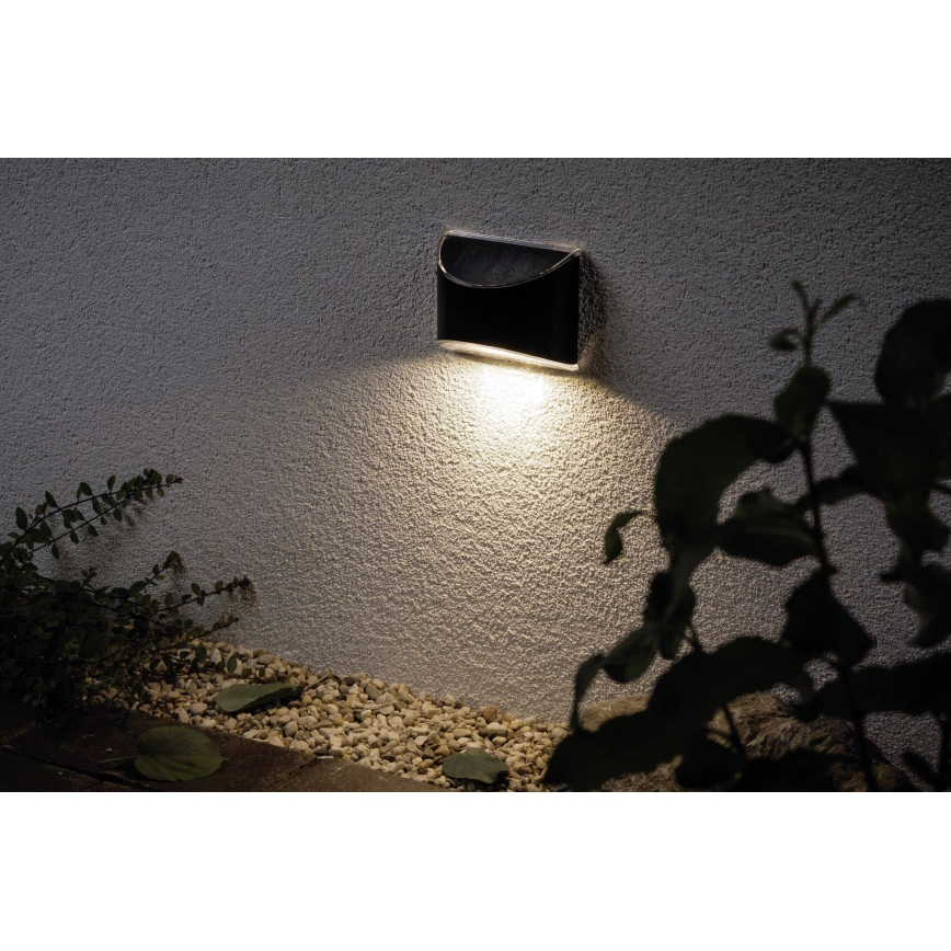 Paulmann 94233 - LED/0,05W IP44 Applique solare ELLIOT 1,2V