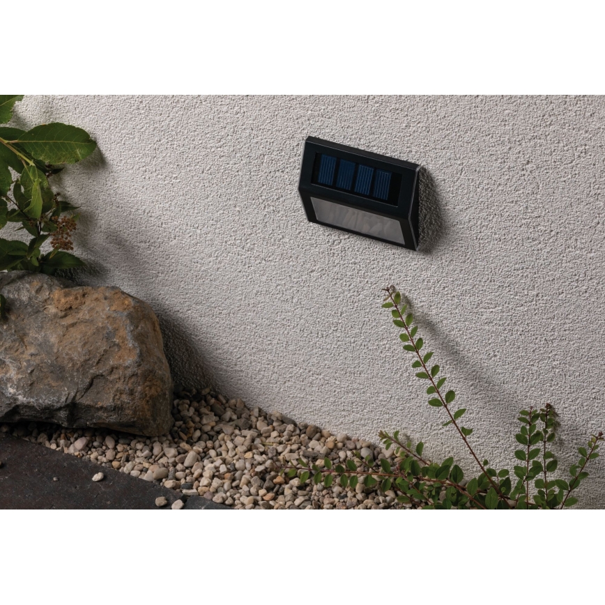 Paulmann 94234 - LED/0,05W IP44 Lampada solare da esterno con sensore DAYTON 1,2V 400 mAh