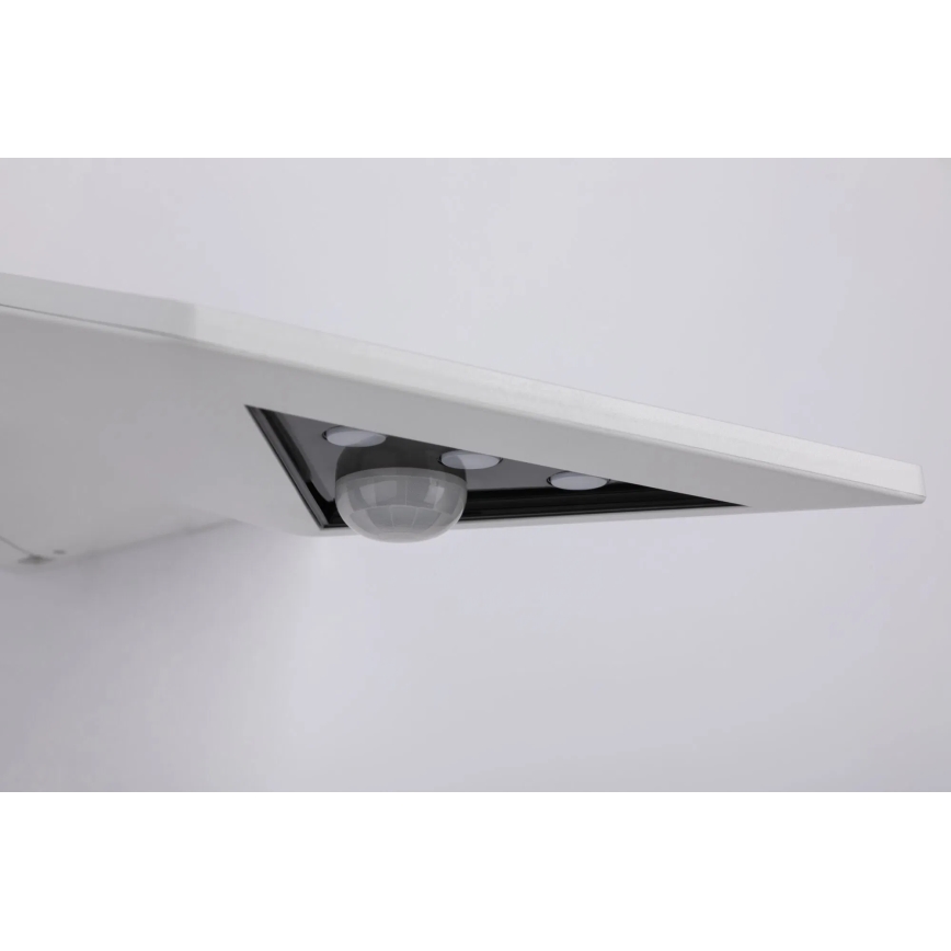 Paulmann 94244 - Applique solare da parete LED/1,2W IP44 con sensore YOKO 3,7V 1800 mAh bianca