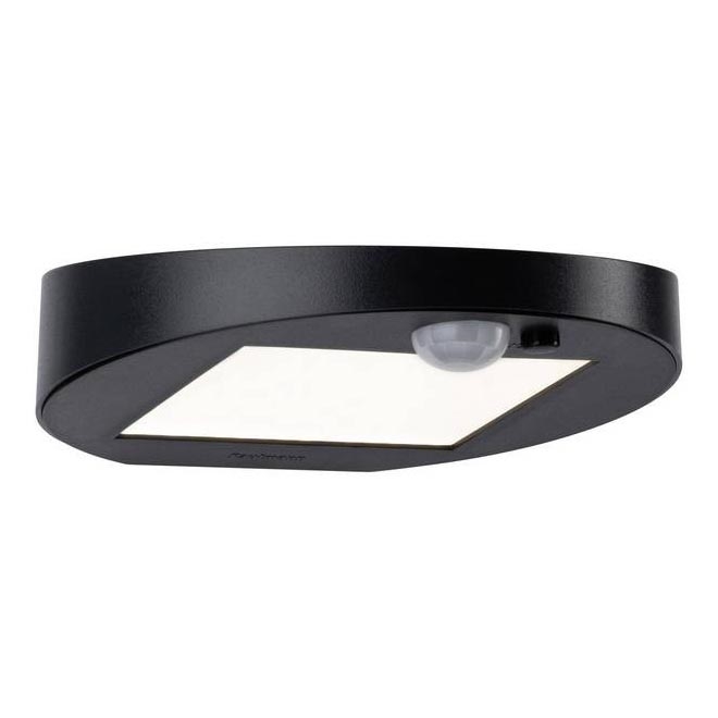 Paulmann 94246 - Luminaire solaire extérieur avec détecteur LED/1,2W IP44 Outdoor solar light with sensor RYSE 3,7V