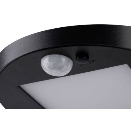 Paulmann 94246 - Luminaire solaire extérieur avec détecteur LED/1,2W IP44 Outdoor solar light with sensor RYSE 3,7V
