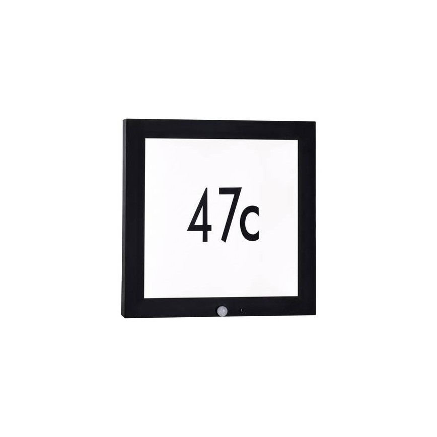 Paulmann 94255 - LED/13W IP44 Numero civico con sensore 230V