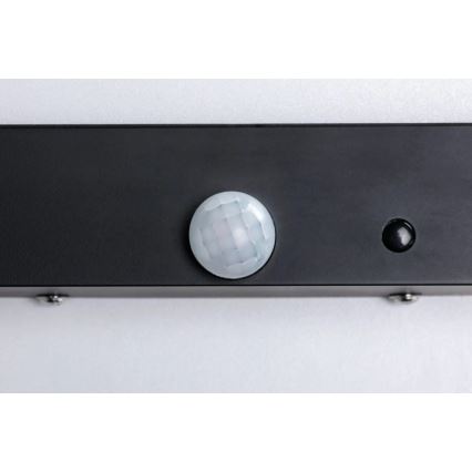 Paulmann 94256_1 - LED/10W IP44 Plafonnier extérieur avec détecteur 230V