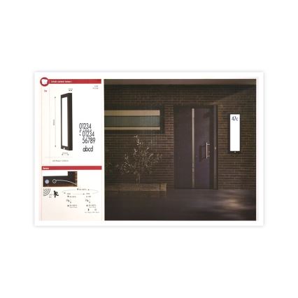 Paulmann 94257_1 - LED/19W IP44 Outdoor-Deckenleuchte mit Sensor 230V