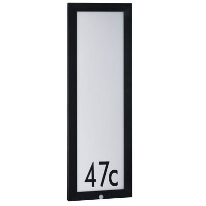 Paulmann 94257 - LED/19W IP44 Numero civico con sensore 230V