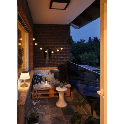Paulmann 94267 - LED/1,3W IP44 Lampe d'extérieur à intensité variable lampe CUPULINO 5V
