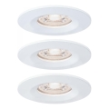Paulmann 94299 - LOT 3xLED/4W IP44 Spot encastrable salle de bain NOVA 230V