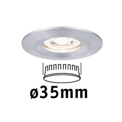 Paulmann 94304 - LED/4W IP44 Spot encastrable salle de bain COIN 230V