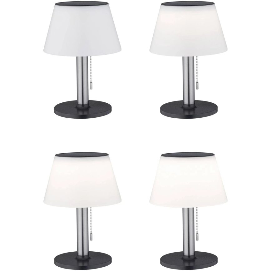 Paulmann 94309 - LED/0,8W IP44 Lampe solaire à intensité variable LILLESOL 3,7V
