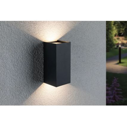 Paulmann 94325 - 2xLED/6,5W IP44 Applique murale d'extérieur FLAME 230V