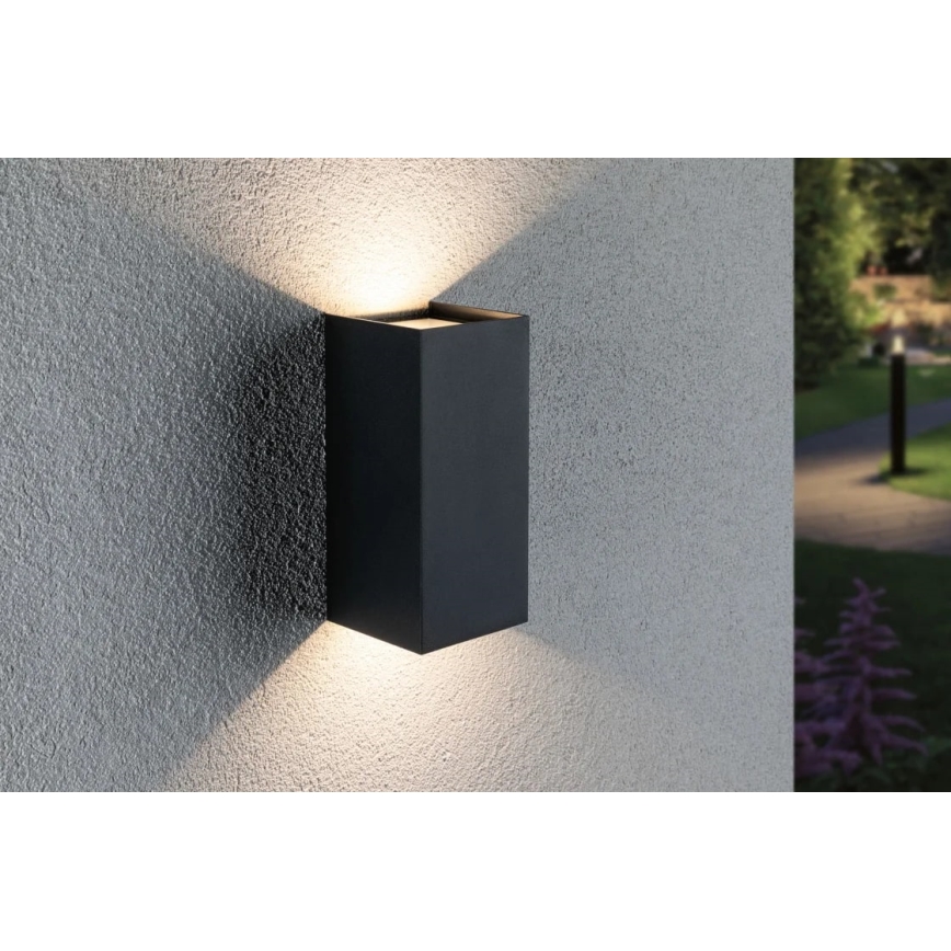 Paulmann 94325 - 2xLED/6,5W IP44 Outdoor-Wandleuchte FLAME 230V
