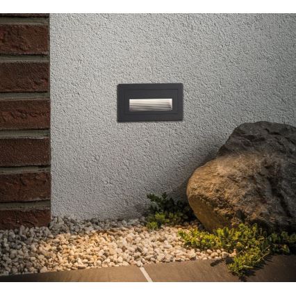 Paulmann 94383 - LED/4W IP44 Einbauleuchte für den Außenbereich LONG 230V