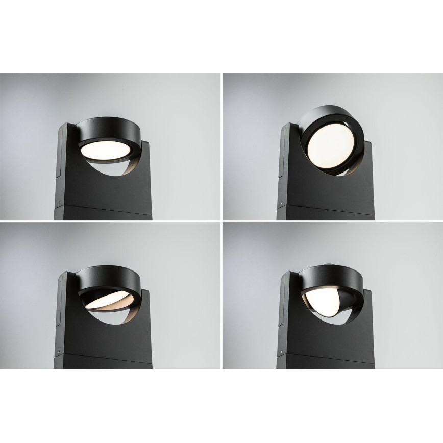 Paulmann 94407 - LED/8W IP44 Lampada da esterno SWIVEA 230V