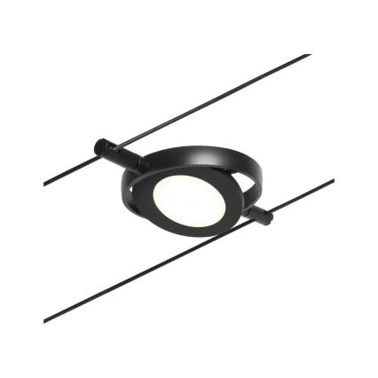 Paulmann 94418 - Set 5xLED/4,5W Sistema completo a cavo ROUNDMAC 230V nero