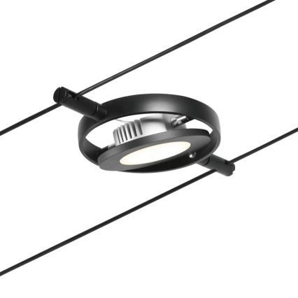 Paulmann 94418 - Set 5xLED/4,5W Sistema completo a cavo ROUNDMAC 230V nero