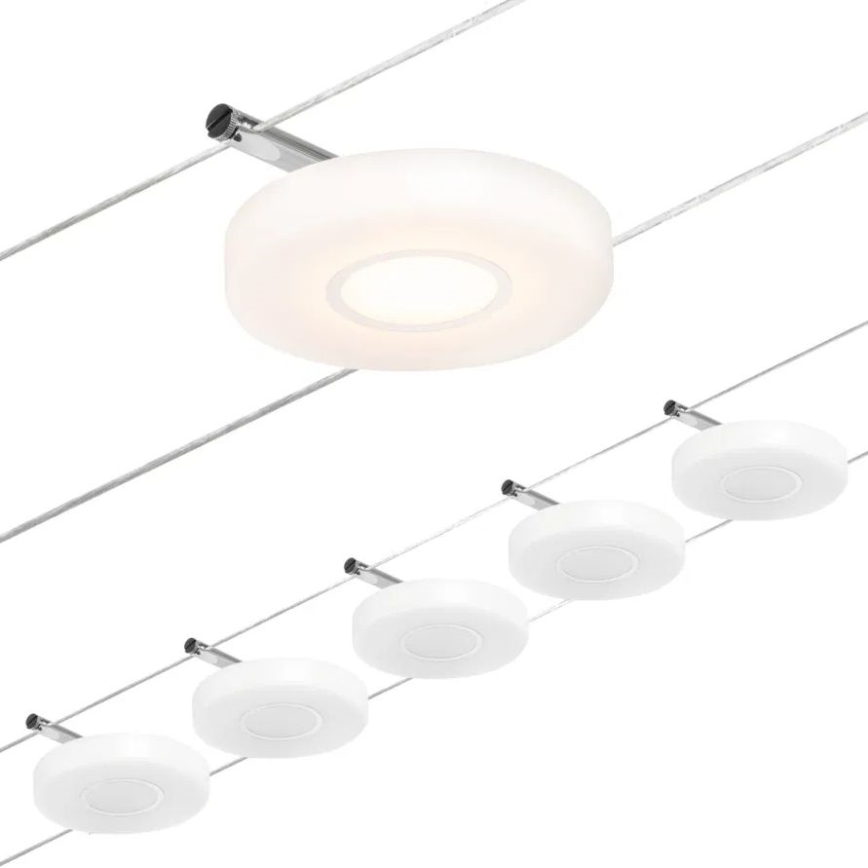 Paulmann 94426 - SET 5xLED/4,5W Faretto per sistema di corde MAC 230V