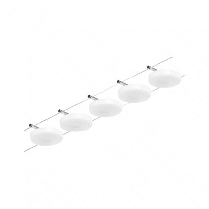 Paulmann 94426 - SET 5xLED/4,5W Faretto per sistema di corde MAC 230V